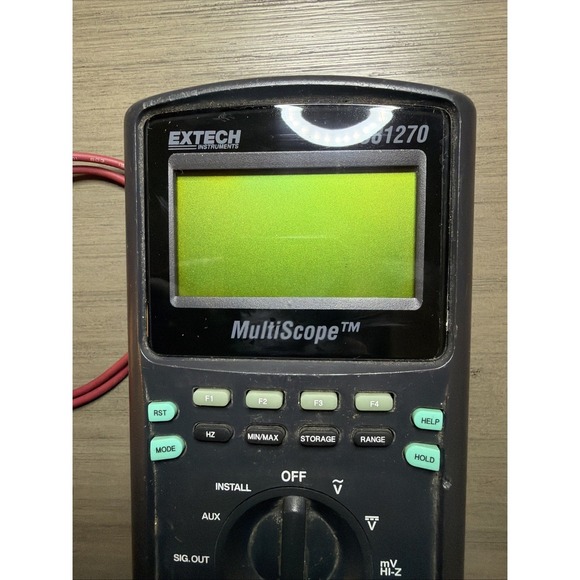 Extech 381270 MultiScope Handheld Oscilloscope & True RMS Multimeter - Picture 2 of 10
